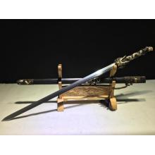 龙王羽毛纹战剑（全长105厘米）