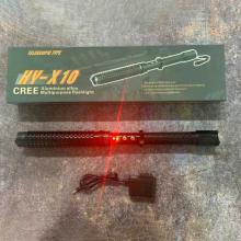 HY-X10 黑鹰型照明耐敲打可伸缩强光击晕