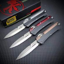 蛇神 双锋 铝柄镶嵌G10多色 D2钢 Glykon