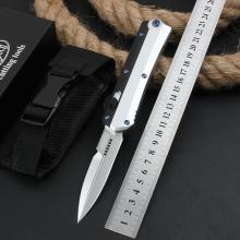 蛇神 双锋 铝柄黑白色 D2钢 Glykon
