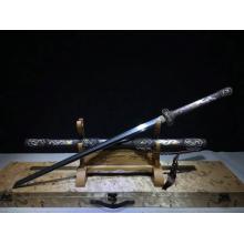 七枚铜鞘九龙唐叨（全长110厘米）