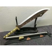 复古中华武术关公 未开刃（全长145cm