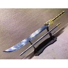 加强版金龙关公 未开刃 反接全长158cm