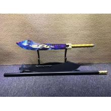 加长版金龙关公 末开刃 反接全长181cm