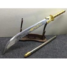 金龙关公叨 末开刃 反接全长158cm