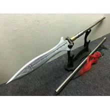三接圣火红樱枪 未开刃 反接全长210cm