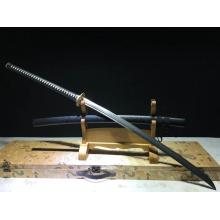 铜云龙花纹烧刃斩马叨（全长120厘米）