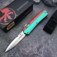 蛇神 双锋 铝柄红绿色赏金配色 D2钢 Glykon