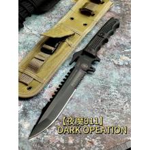 经典夜魔复刻 911 DARK OPEATION，多功能户外绑腿生求 精一品‬体钢丛林猎