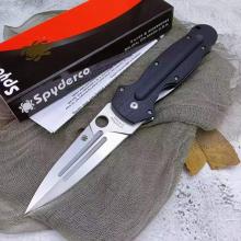 罗马剑折 C125GP 单排滚珠轴承 G10柄 附刀包 （D2钢） 全长22.7cm