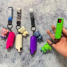 战术便携式硬壳挂喷 炫彩 带挂绳 25毫升