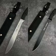 马托格罗索轻型排障刀 丛林直 一体龙骨FORPRENE柄 （N690黑钛石洗） 45厘米 附Cordura鞘 MATO GROSSO