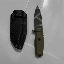 紧凑型小榴弹 绿柄虎纹 小直 配碳纤维K套