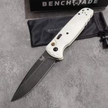 CLA 4300 带安全锁 白柄 金色部件 快速反应侧出