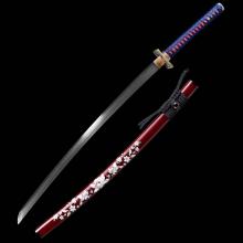 铜装金花乌兹武士刀