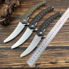 异形契约大型快开折 G10柄 附K鞘 （M390钢） 全长24cm