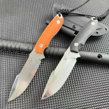 户外战术直 双色入 G10柄 （D2钢） 全长23cm