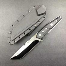 坦克战术刀 战术直 尼龙复合纤维柄 （DC53） 26.5cm 附刀鞘