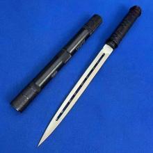 2014纪念品双锋棍刀 战术直 反接65.8CM （56HRC） 39.5CM