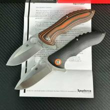 C187 折 G10手柄 （CPM S30V钢数控水磨） 全长21
