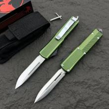 外贸定制版 UT85（D2钢材，铝合金手柄，按钮锁） 全长20.2cm