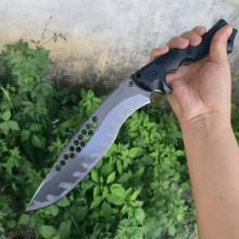 M19 战术直刀 （Z-Wear粉末钢，G10手柄，附精装K鞘皮具） 全长37cm