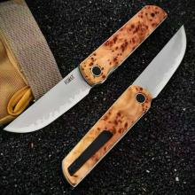 崖柏-破 小直 精选崖柏木手柄 （VGMAX三合钢） 全长19.3cm