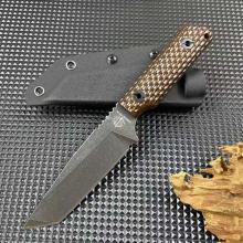 尖端丛林 钢加亚麻手柄 礼盒 (M390钢 精细打磨) 全长22 
