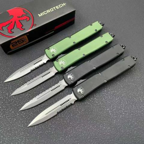 UTX85定制版直出刀 (7CR14MOV钢 铝合金柄) 全长23