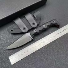 HT.KELL特工2代小直 双色G10柄 附K鞘 (M390钢 一体钢) 全长20