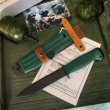 HO-1 NRS1格斗版侦查匕首440c钢黑钛面ABS柄附钢钳子刀鞘全长29 NRS1