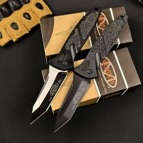 Microtech SOCOM Elite海豹突击队精英系列 侧开自动折刀 M390钢 铝合金手柄 全长24cm Microtech SOCOM Elite