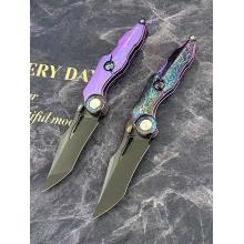 未来机甲 折刀 M390粉末钢 DLC表面处理 全长230