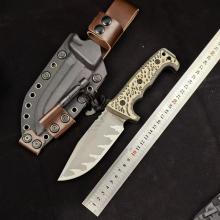 米勒兄弟Miller bros M-8战术刀 金丝柄 G10手柄 Kydex鞘 (全长26) Miller bros M-8 Tactical Knife