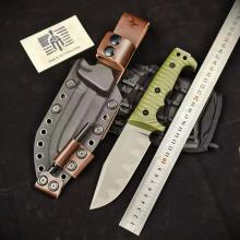 米勒兄弟M8战术直刀手工定制版 军绿色G10柄 Z-WEAR钢材 (全长26cm) Miller Bros. M8